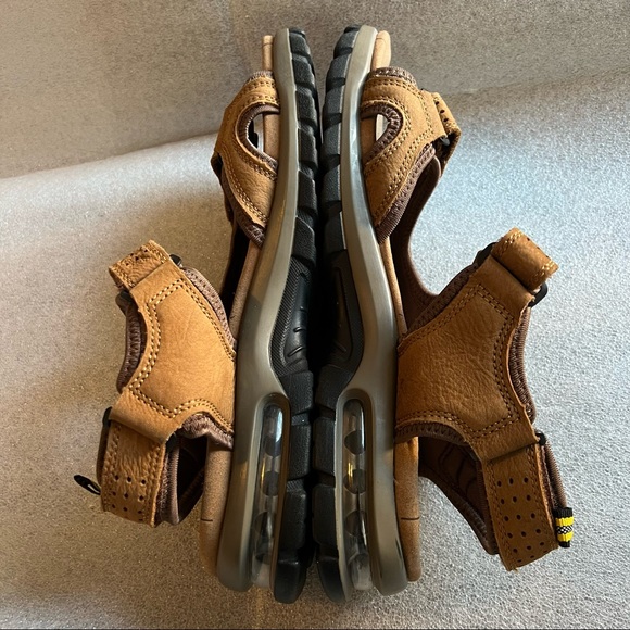 CAMEL CROWN Men's Leather Sandals for Hiking beach outdoors | Waterproof size 11 - Picture 12 of 15